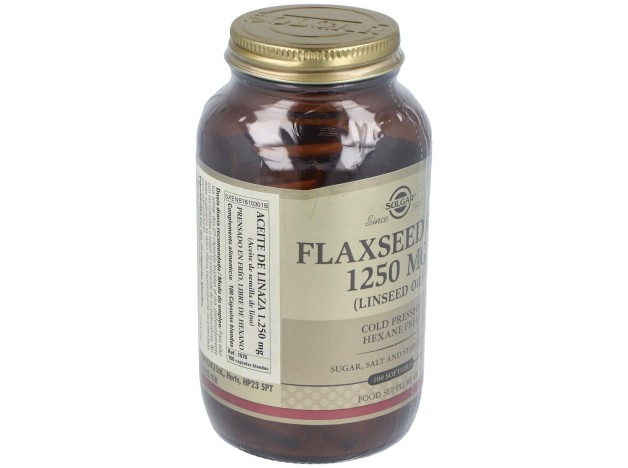 Solgar Huile De Lin Press?E ? Froid 1250Mg 100...