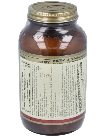 Solgar Ester-C Plus Vitamina C 500Mg 250Vcaps