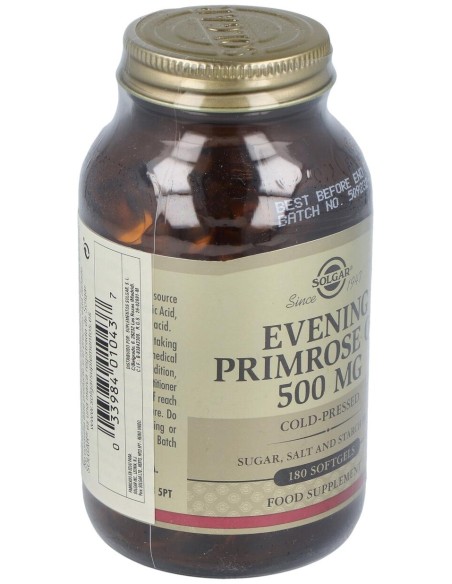 Solgar Aceite De Prímula De Rosa 500Mg 180 Perlas