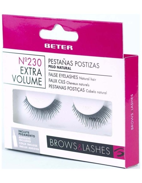 Beter Pestañas Postizas Nro 230 Extra Volumen 1 Par