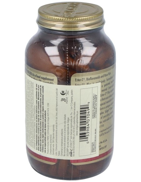 Solgar Ester-C Plus Vitamina C 500Mg 250Vcaps