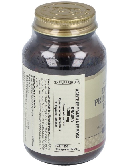 Solgar Aceite De Prímula De Rosa 1300Mg 30 Perlas