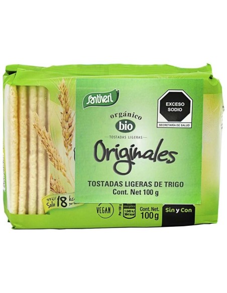 Santiveri Tostadas Ligeras Originales Bio Vegano 100G