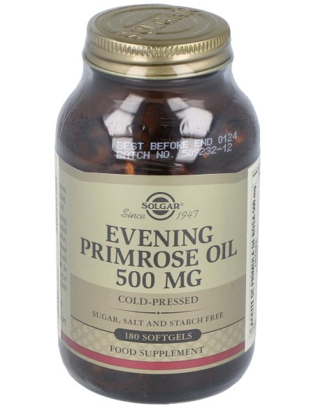 Solgar Aceite De Prímula De Rosa 500Mg 180 Perlas