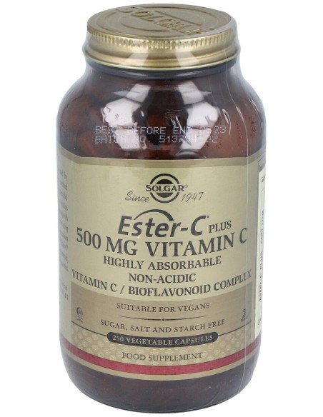Solgar Ester-C Plus Vitamina C 500Mg 250Vcaps
