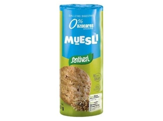 Galletas Digestive Muesli 0% Azucares190Gr.
