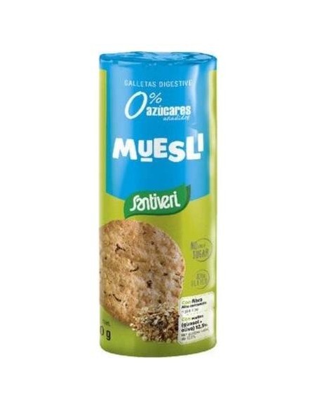 Galletas Digestive Muesli 0% Azucares190Gr.