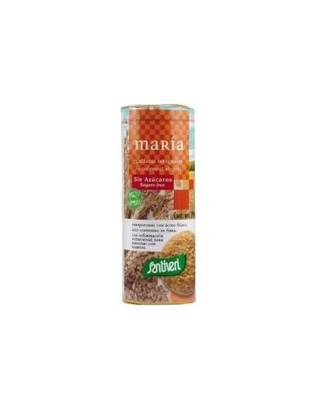 Santiveri Galletas María Integrales Sin Azúcar, 190 G
