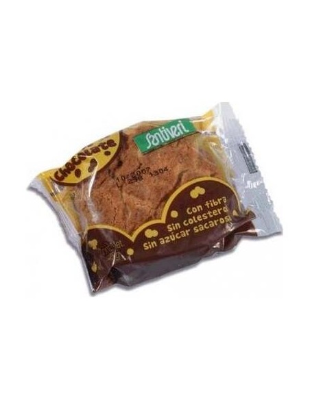Santiveri Galleta Chips Chocolate Sin Azúcar 3X45G