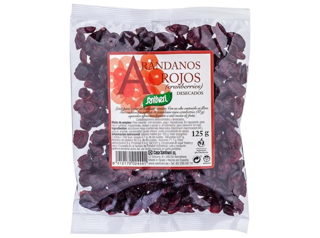 Santiveri Arándanos Rojos Desecados 125G
