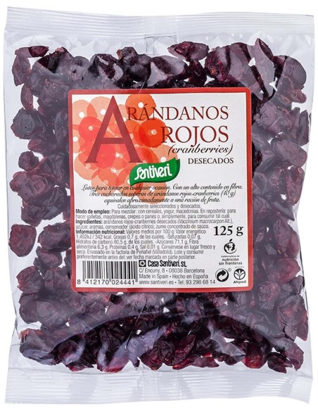 Santiveri Arándanos Rojos Desecados 125G