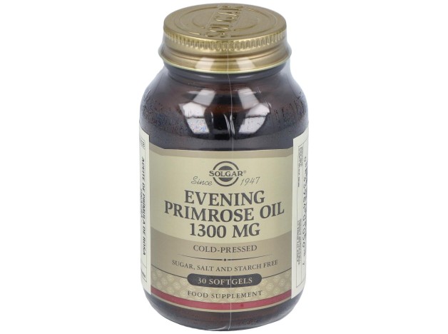 Solgar Aceite De Prímula De Rosa 1300Mg 30 Perlas