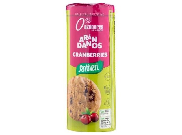 Galletas Digestive Arandanos 0% Azucares 190Gr.