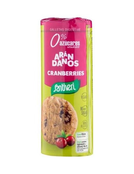 Galletas Digestive Arandanos 0% Azucares 190Gr.