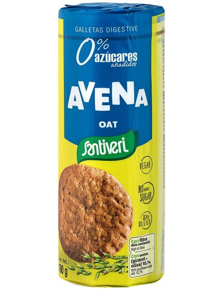 Galletas Digestive Avena 0% Azucares 190Gr.