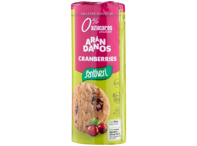 Galletas Digestive Arandanos 0% Azucares 190Gr.