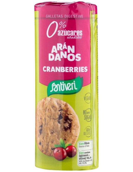 Galletas Digestive Arandanos 0% Azucares 190Gr.