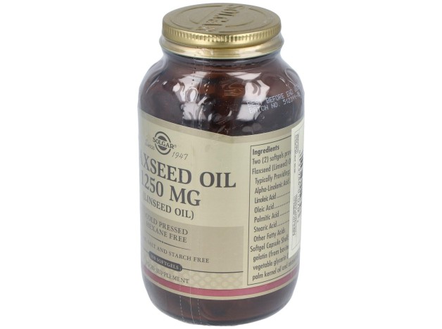 Solgar Huile De Lin Press?E ? Froid 1250Mg 100...