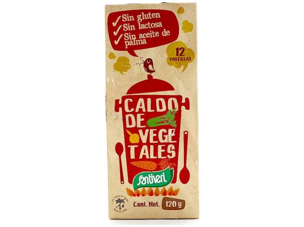 Santiveri Caldo Vegetal Sin Gluten Sin Lactosa...