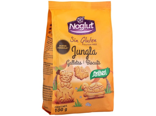 Santiveri   Noglut Galletas Jungla 100G