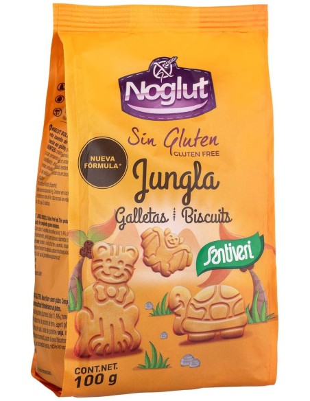 Santiveri   Noglut Galletas Jungla 100G