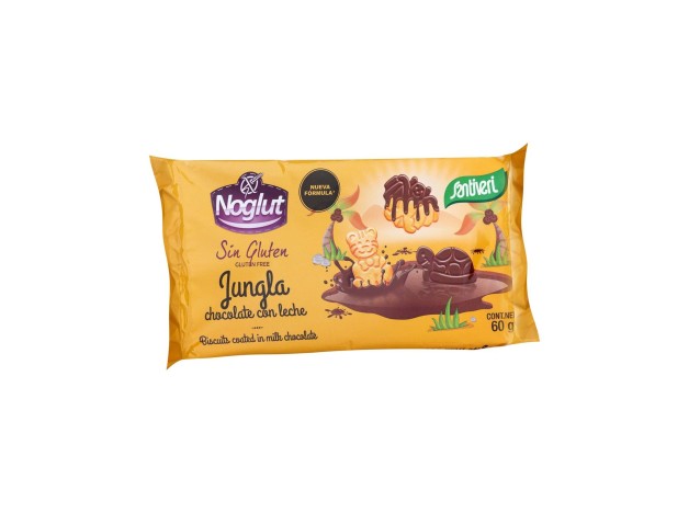 Santiveri   Noglut Galletas Jungla Choco Leche...