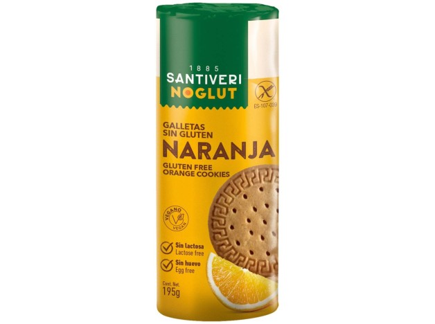 Santiveri Galletas Dig Estive Naranja 195G