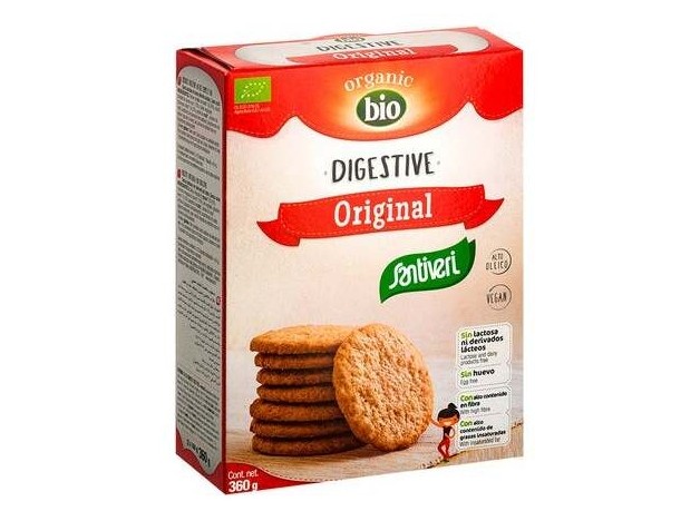 Galletas Digestive Origlnal 2 Paquetes 360Gr. Bio