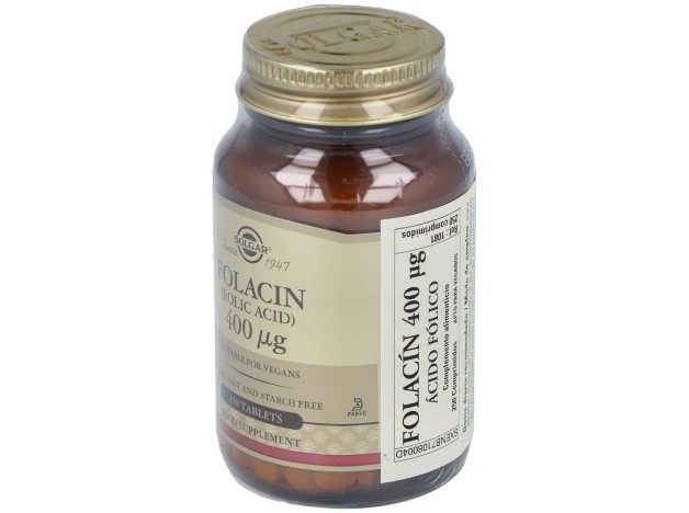 Acido Folico 400Mcg. (Folacin) 250Comp
