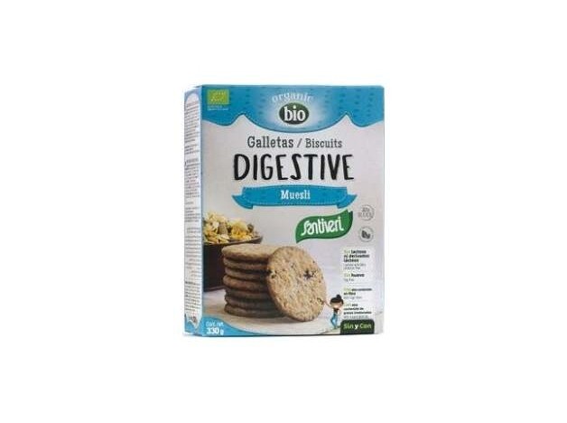 Galletas Digestive Muesli 2 Paquetes 330Gr. Bio