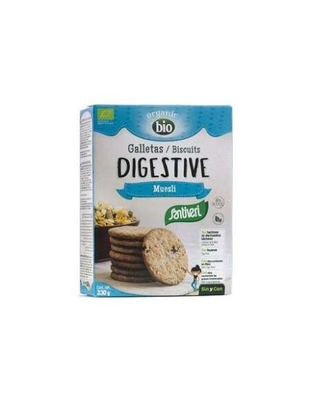Galletas Digestive Muesli 2 Paquetes 330Gr. Bio