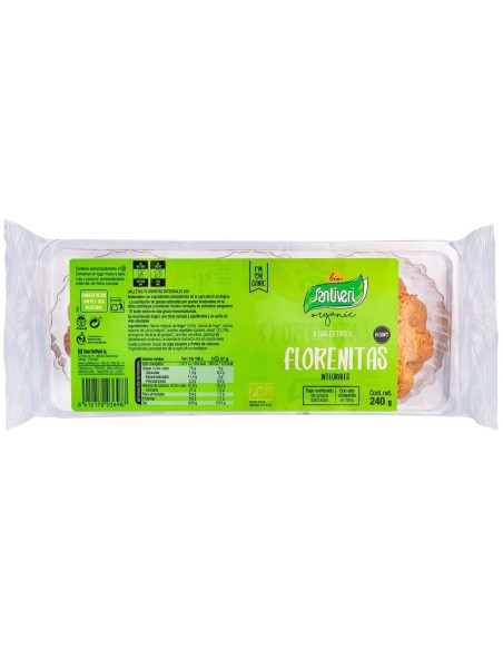 Galletas Florenitas Integrales 240Gr. Bio