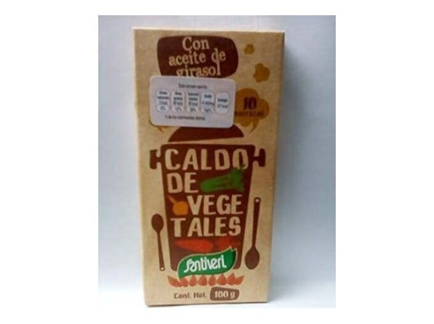 Santiveri   Caldo Vegetal 12 Pastillas