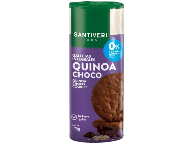 Galletas Digestive Quinoa Choco 0% Azucares 175Gr