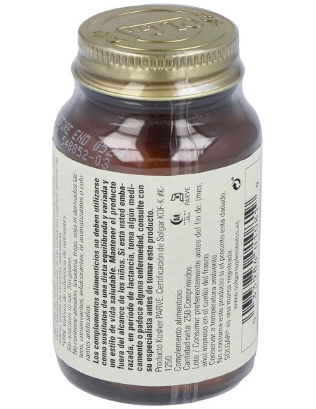 Acido Folico 400Mcg. (Folacin) 250Comp