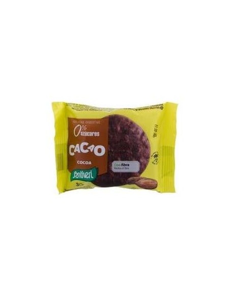 Santiveri Digestive Galleta Cacao Sin Azúcar 3X27G