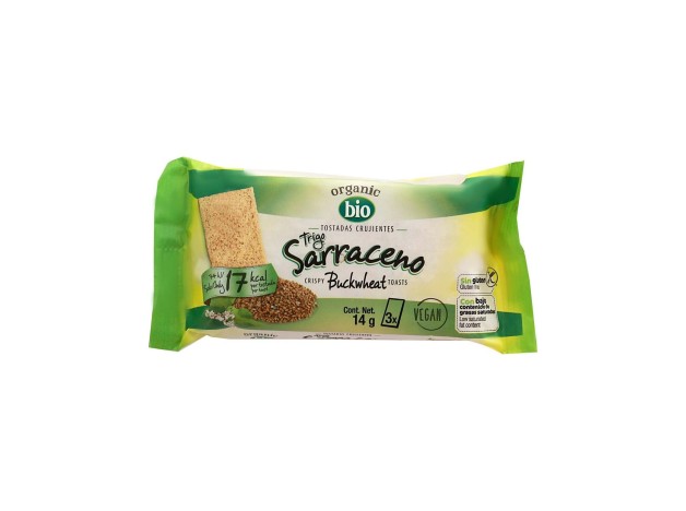 Santiveri Tostadas Ligeras Trigo Sarraceno Bio 15G