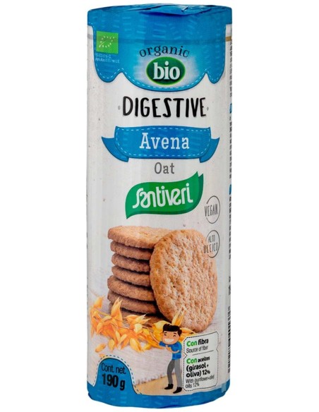 Santiveri Galletas Digestive Avena Bio 190G