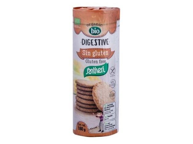 Santiveri Galletas Digestive Sin Gluten Bio 180G