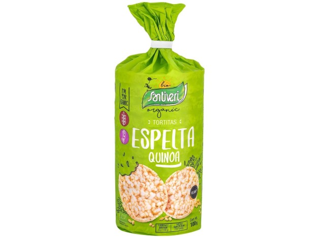 Santiveri Tortitas Espelta Quinoa Bio 100G