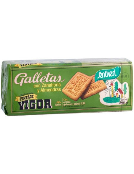 Santiveri Galleta Zanahoria + Almendra 240G
