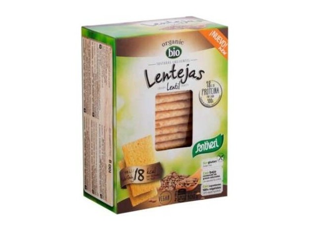 Santiveri Tostadas Ligeras Lentejas Bio 100G