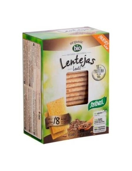 Santiveri Tostadas Ligeras Lentejas Bio 100G