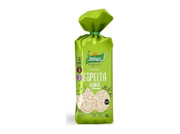 Santiveri Tortitas Espelta Quinoa Bio 100G