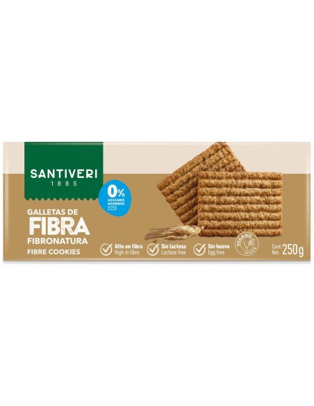 Santiveri Galletas Fibronatura 250G