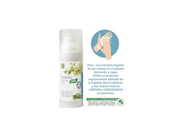 Santiveri Family Bio Tea Tree Aloe Gel Para La...