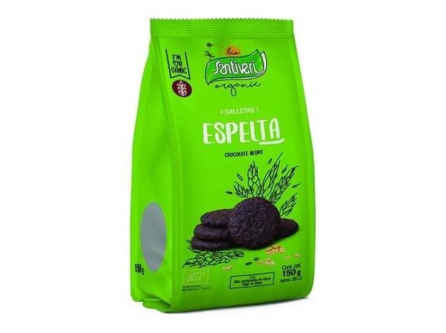 Santiveri Organic Galletas Espelta Chocolate...
