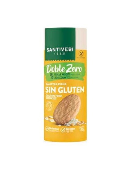 Santiveri Galletas Sin Gluten Doble Zero 190G