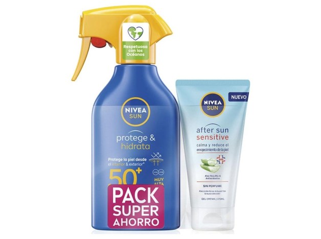 Nivea Sun Set Protect %26 Hydrate Spf50 270Ml +...