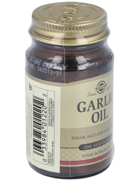 Solgar Ajo Perlas 500Mg Vegetales